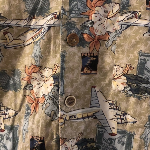 OP Sport Panair Hawaiian Button Down - Picture 5 of 7